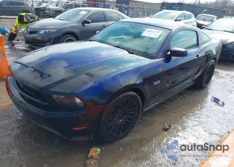 2012 Ford Mustang Gt z USA, uszkodzony, nr VIN 1ZVBP8CF4C5223276